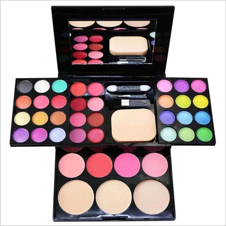 Makeup Box 24 Eyeshadow 8 Lipstick 4 Blush 3 Powder 39 Color Makeup Disc Combination Makeup Tray - EX-STOCK Canada