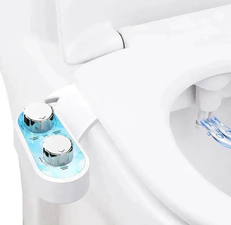 Manually Adjustable Toilet Bidet And Mechanical Bidet for Butt Washing. - EX-STOCK Canada