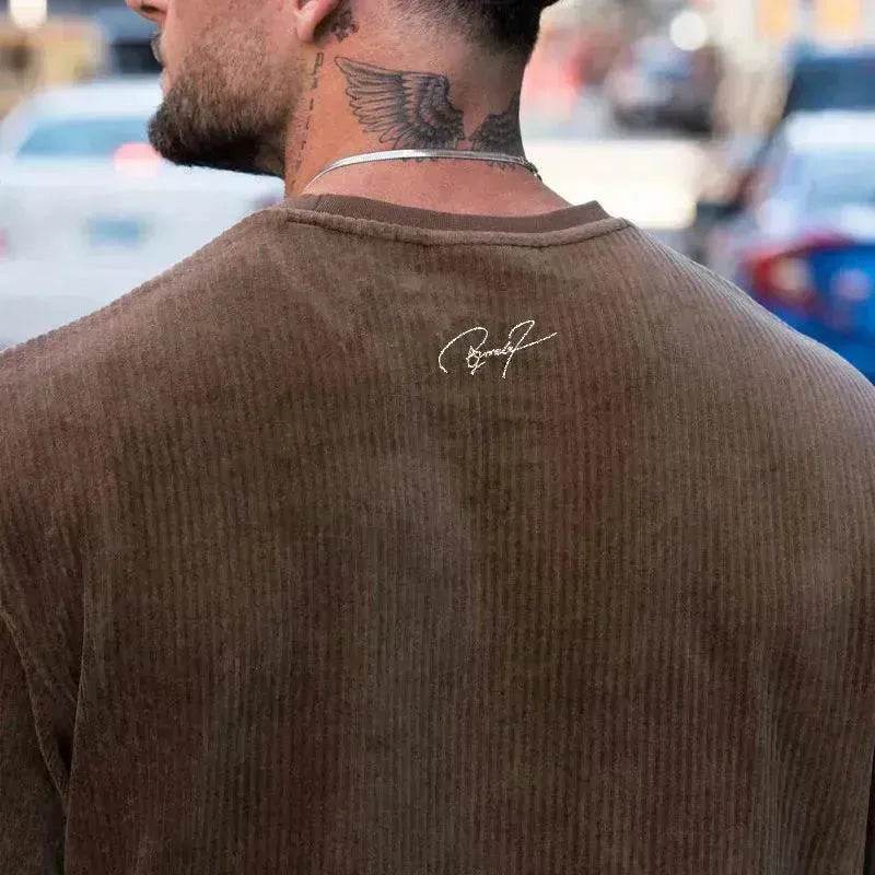 Men's Classy Summer Casual T-shirt Shorts Suit - EX-STOCK Canada