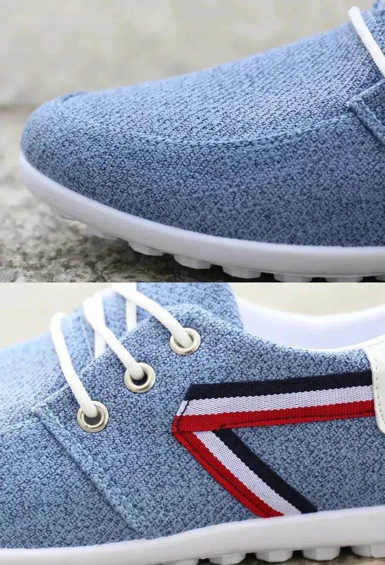Men'S Soft-Soled Canvas Shoes, Sports And Leisure Old Beijing Cloth Shoes, Peas Shoes - EX-STOCK Canada