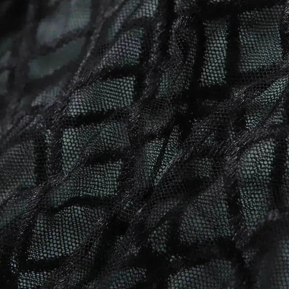 Mesh See-through Underwear Metal Chain Set - EX-STOCK Canada