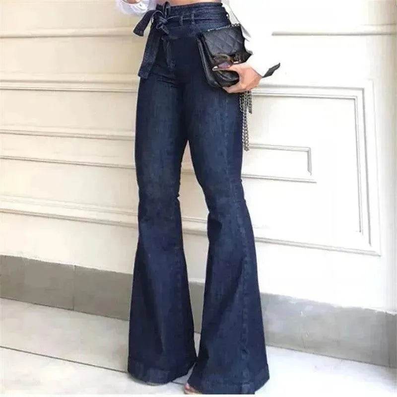 Women Wide Leg Denim Jeans High rise Wide leg bootcut Pants Trouser for Women - EX-STOCK Canada