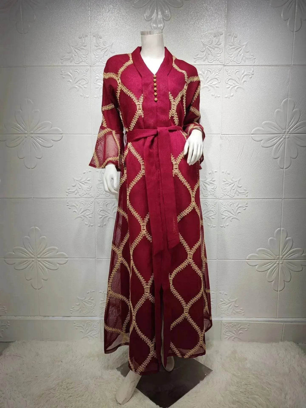 Vestido de gasa de estilo árabe del Medio Oriente EX-STOCK Canada
