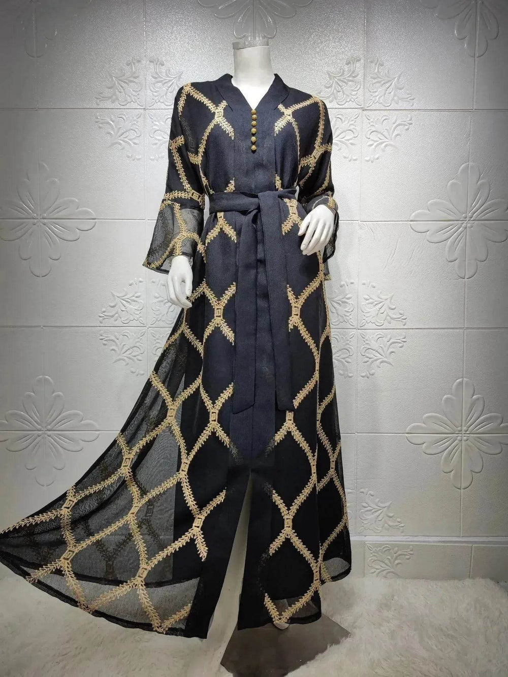 Vestido de gasa de estilo árabe del Medio Oriente EX-STOCK Canada