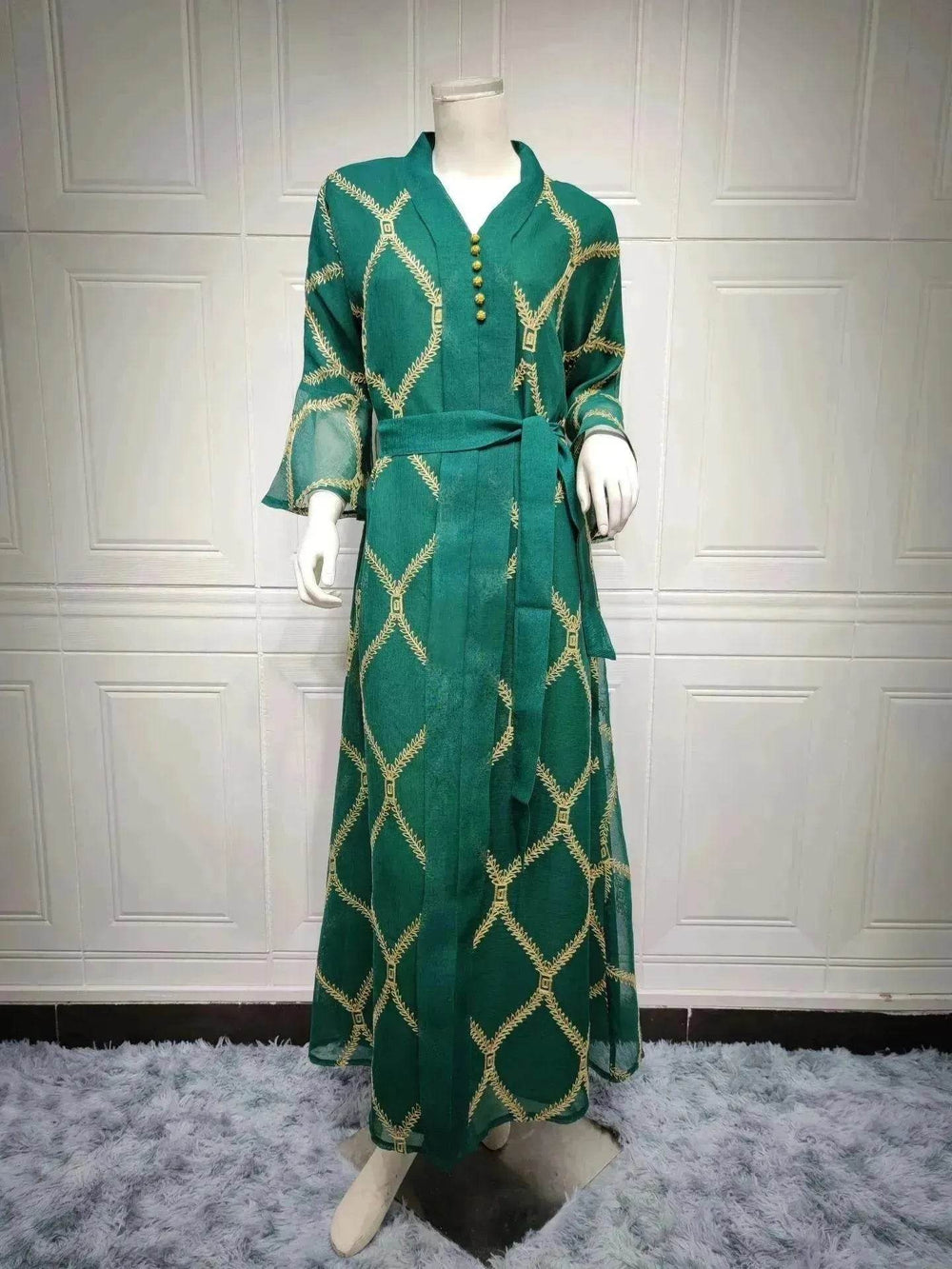 Vestido de gasa de estilo árabe del Medio Oriente EX-STOCK Canada