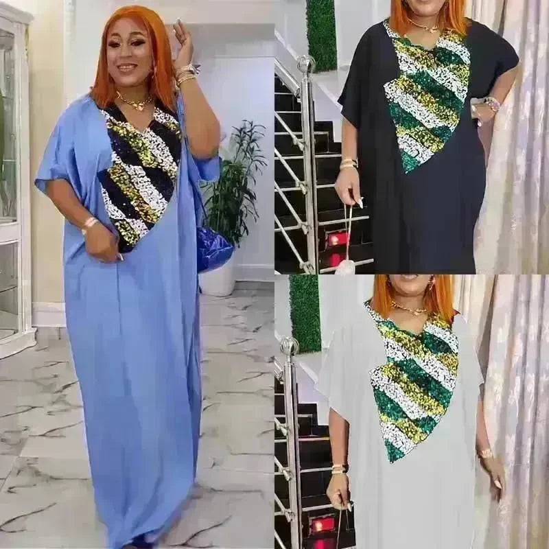Middle East Long Gown Dress - EX-STOCK CANADA