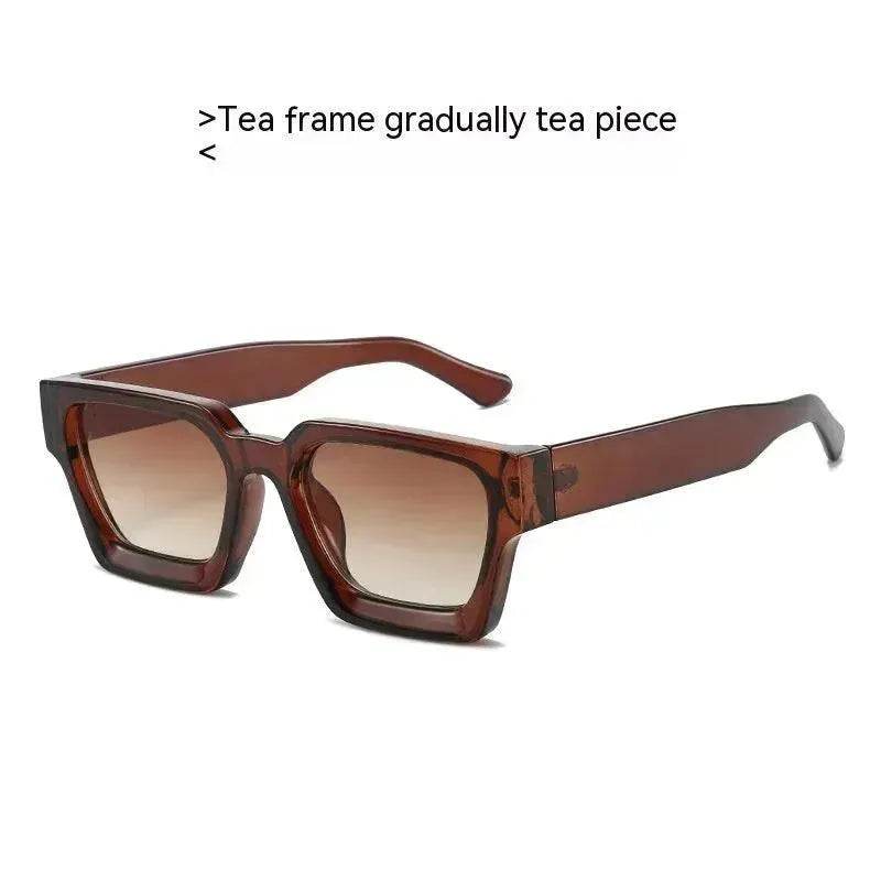 Minimalist And Versatile European And American Thick Frame Sunglasses - EX-STOCK Canada