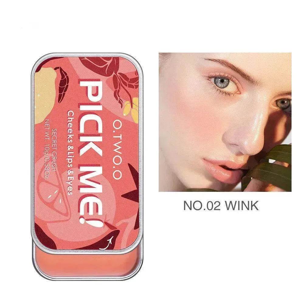 Monochrome Rouge Cream Lipstick Eye Shadow Blush 3 in 1 - EX-STOCK Canada