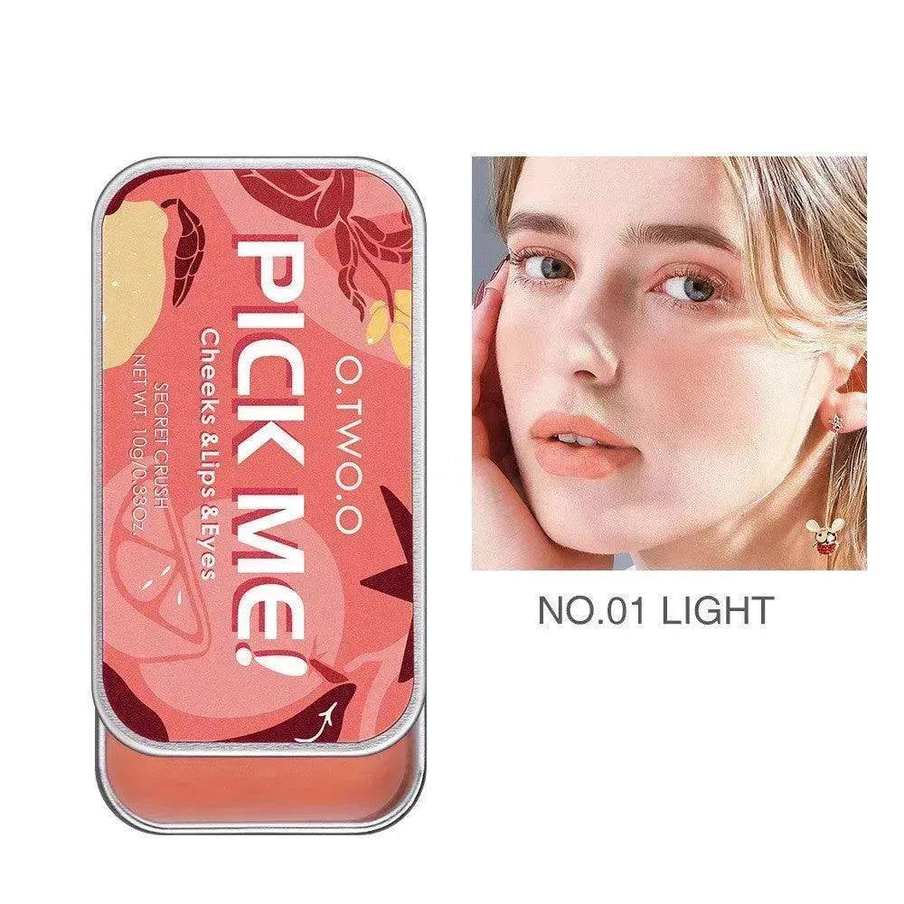 Monochrome Rouge Cream Lipstick Eye Shadow Blush 3 in 1 - EX-STOCK Canada