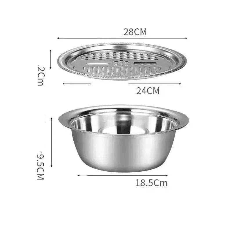 Multifunctional Stainless Steel Vegetable Chopper - EX-STOCK Canada