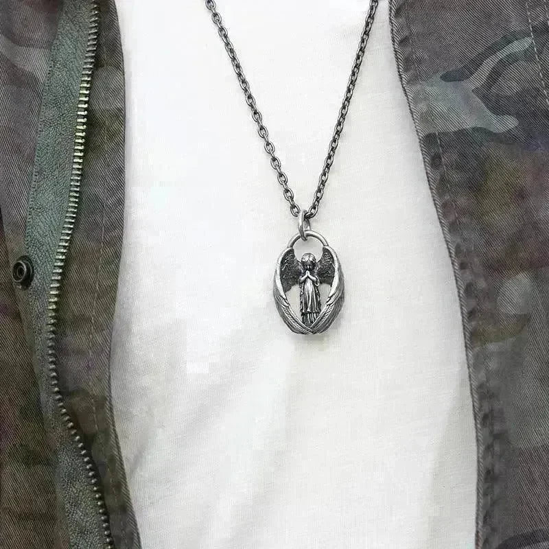 New Angel Wings Personality Pendant Necklace For Men - EX-STOCK CANADA