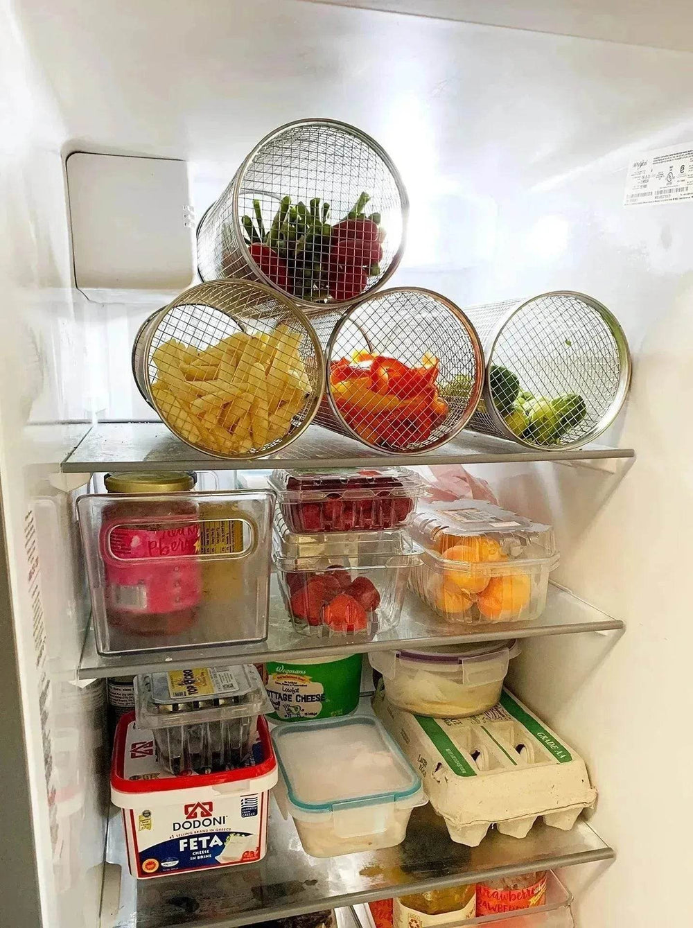 New Grilling Basket BBQ Basket Stainless Steel Grill Outdoor Picnic Camping Barbecue Cooking Supplies - EX-STOCK Canada