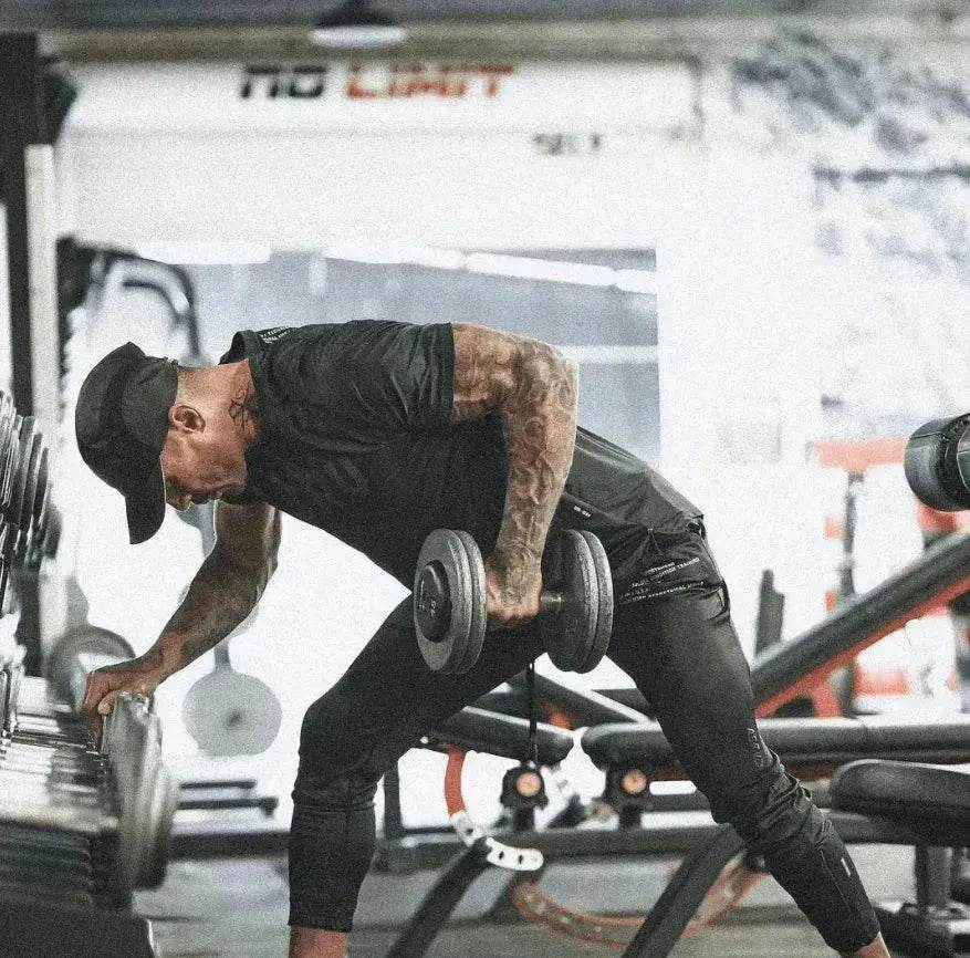 New Gym Wear Plain Shirts Custom Mens Fitness Sports Clothing - EX-STOCK Canada