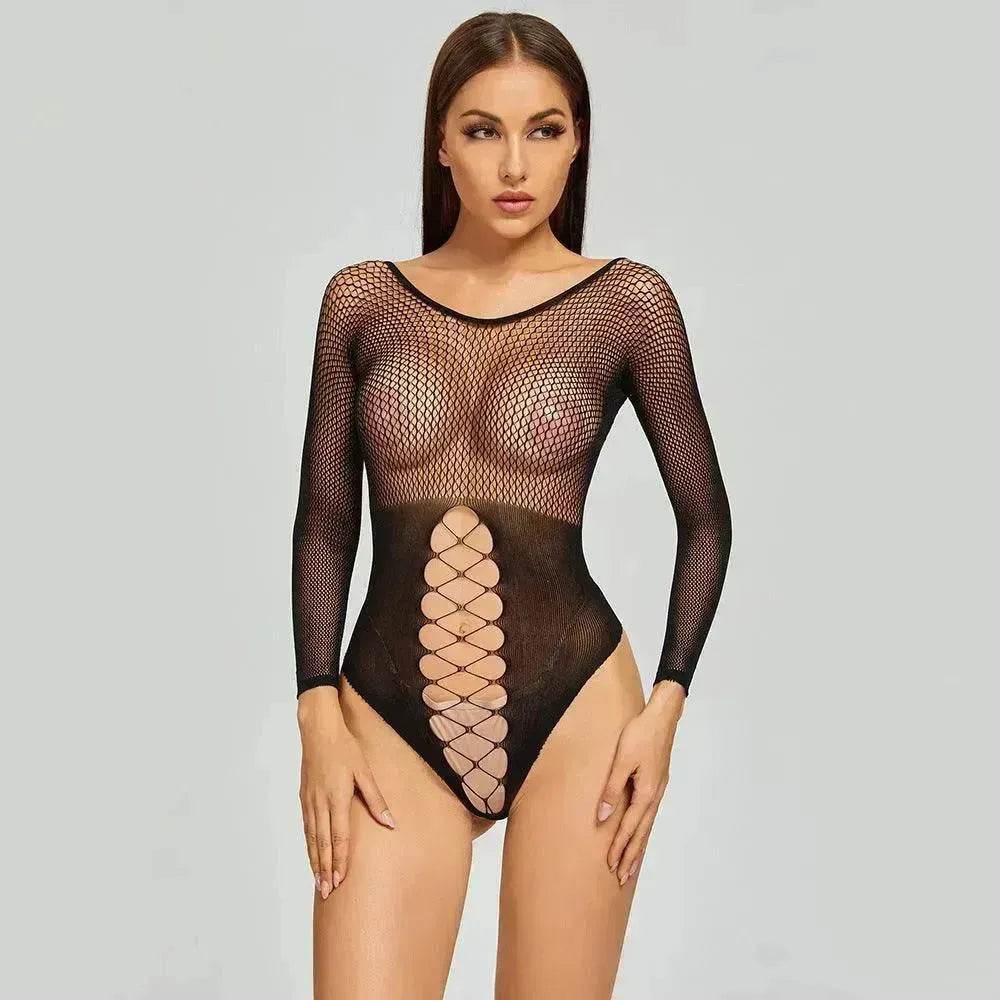New Charming Lingerie Women Teddies Bodysuit Erotic Lingerie Crotch Stretch - EX-STOCK Canada