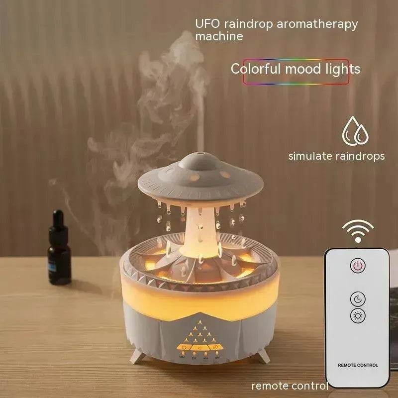 New UFO Raindrop Humidifier Water Drop Air Humidifier USB Aromatherapy Essential Oils Aroma Air Diffuser Household Mist Maker Home Decor - EX-STOCK Canada