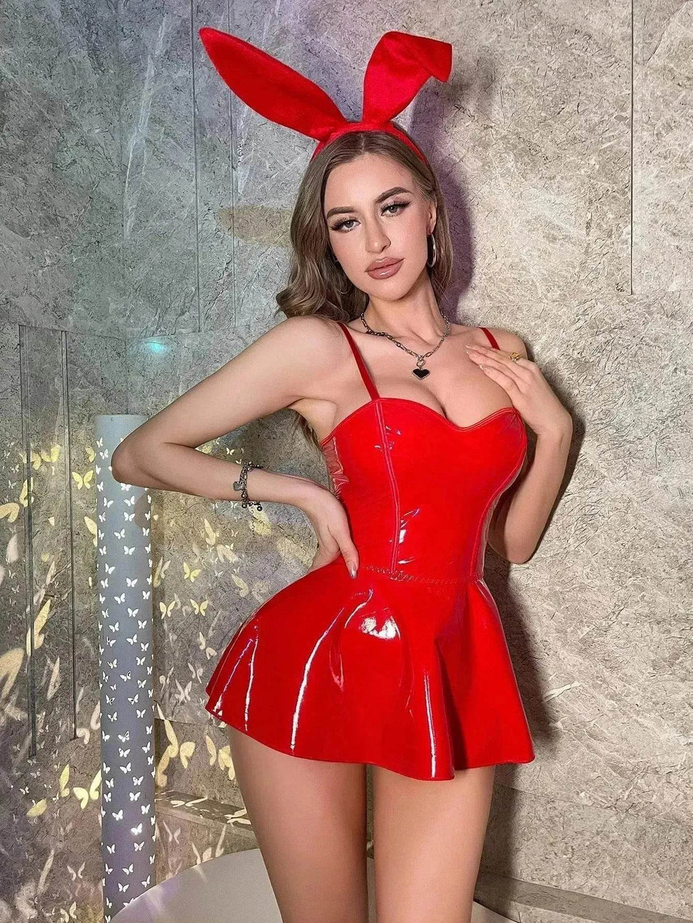 Nightclub Charming Corset Dress Corset Bunny Ball Gown - EX-STOCK Canada