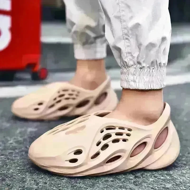 Non Slip Slides Slippers Clogs Closed-toe Garden Shoes Outdoor Sandals Beach Shoes - EX-STOCK CANADA