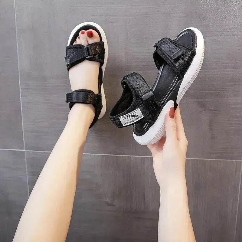 Outer Wear Beach Shoes, Flat-bottomed Non-slip All-match - EX-STOCK Canada