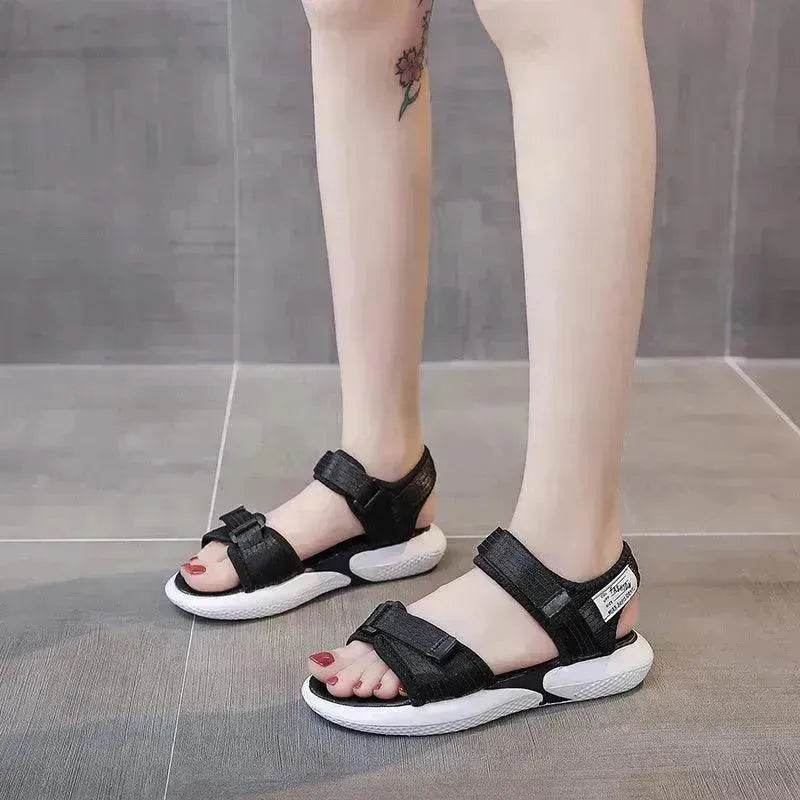 Outer Wear Beach Shoes, Flat-bottomed Non-slip All-match - EX-STOCK Canada