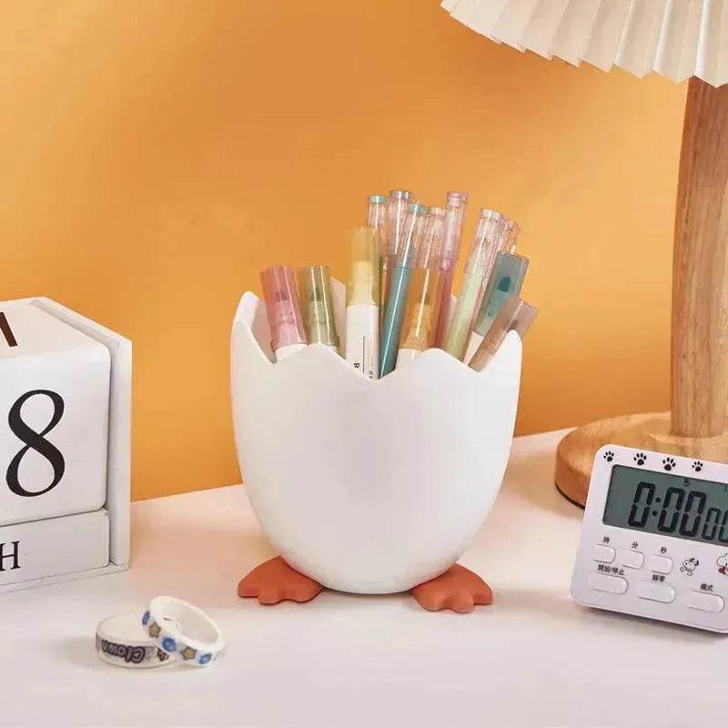 Pen Holder Cracked Chicken Storage Box Multifunctional - EX-STOCK Canada