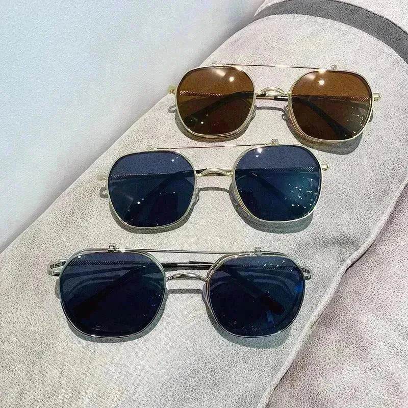 Personalized Flip Dual-use Double-layer Sunglasses - EX-STOCK Canada