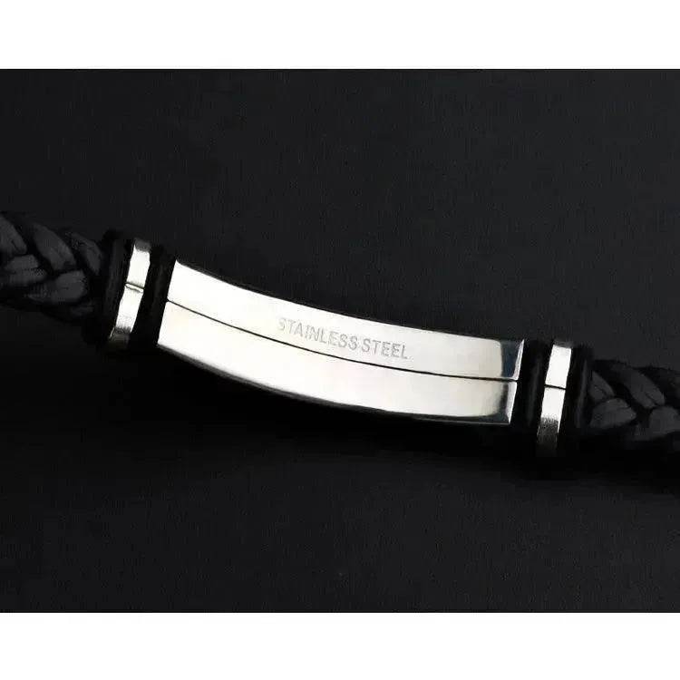 Personalized Jewelry Custom Bracelet for Women Men PU Leather Bracelet - EX-STOCK Canada