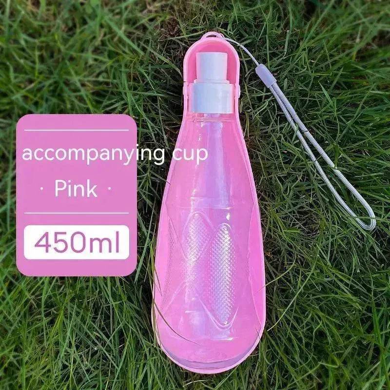 Pet Water Cup Outdoor Portable Folding Dog Water Bottle 550ml Large Capacity Medium To Large Dog Drinking Bottle - EX-STOCK Canada