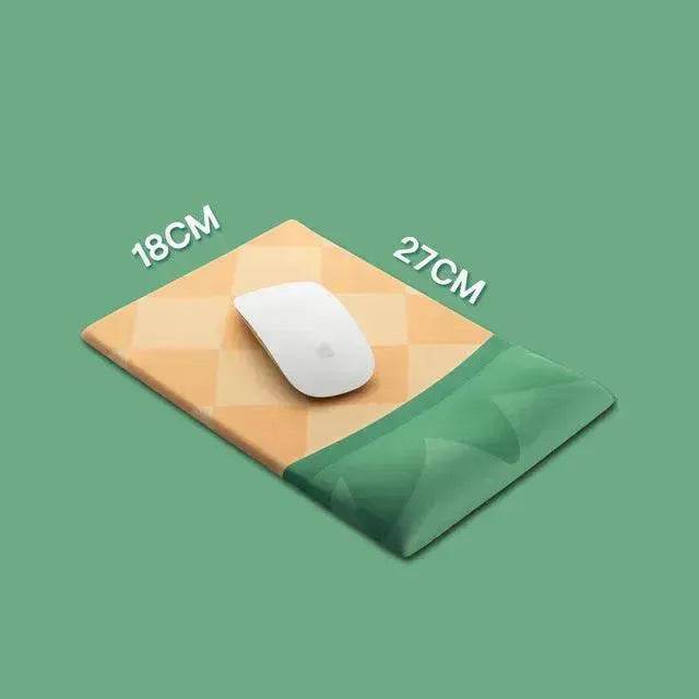 Pineapple Fruit Memory Foam Keyboard Hand Support Wrist Mouse Pad - EX-STOCK Canada