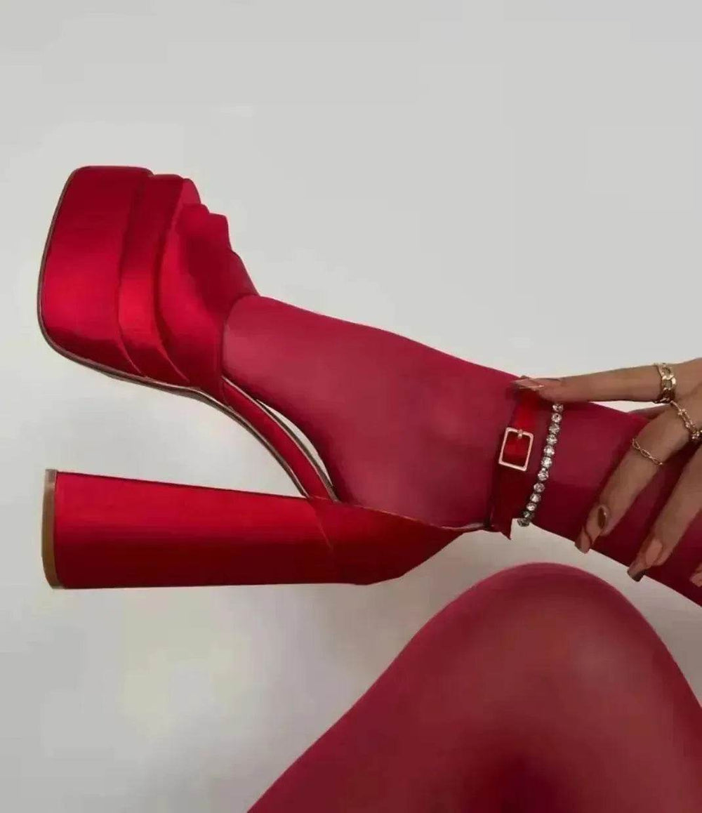 Platform Super High Heel Fish Mouth Sandals for Women - EX-STOCK Canada