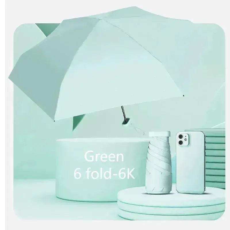 Pocket Umbrella Mini Sun Umbrella Sunny And Rainy Sun Umbrella - EX-STOCK Canada