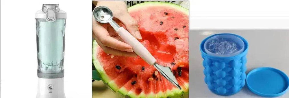 Portable Blender Juicer Personal Size Blender For Shakes And Smoothies With 6 Blade Mini Blender Kitchen Gadgets - EX-STOCK Canada