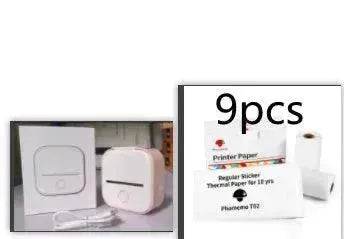 Portable Mini Thermal Label Printer Home Photo Printer Student Wrong Question Printer Bluetooth Mini Label Printer Price Tag - EX-STOCK Canada