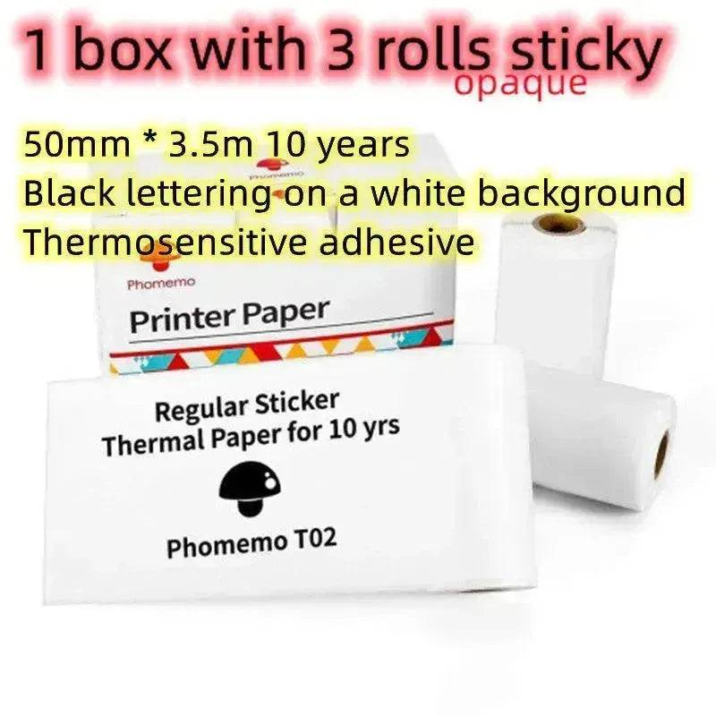 Portable Mini Thermal Label Printer Home Photo Printer Student Wrong Question Printer Bluetooth Mini Label Printer Price Tag - EX-STOCK Canada