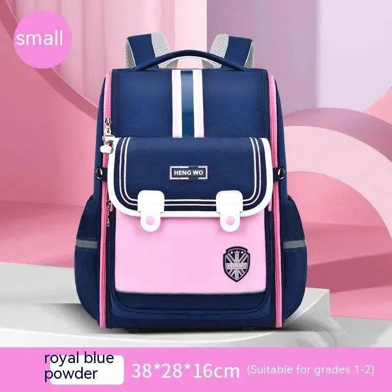 Primary School Student Schoolbag Female Lightweight Burden Alleviation Spine Protection - EX-STOCK Canada