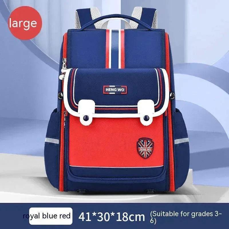 Primary School Student Schoolbag Female Lightweight Burden Alleviation Spine Protection - EX-STOCK Canada