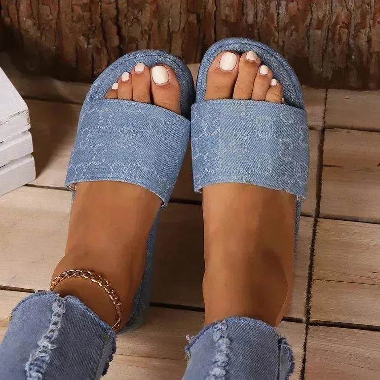 Soled Flat Slippers Casual Outdoor Beach Shoes - EX-STOCK Canada