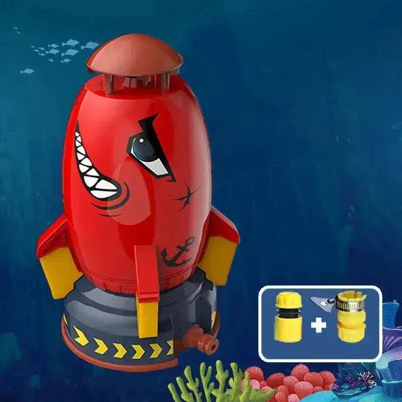 Rocket Launcher Toys Outdoor Rocket Water Pressure Lift Sprinkler Toy Fun Interaction In Garden Lawn Water Spray Toys For Kids Summer Gadgets - EX-STOCK Canada