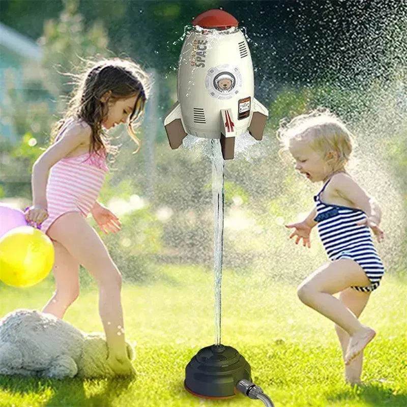 Rocket Launcher Toys Outdoor Rocket Water Pressure Lift Sprinkler Toy Fun Interaction In Garden Lawn Water Spray Toys For Kids Summer Gadgets - EX-STOCK Canada