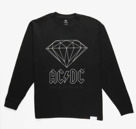Diamond AC/DC - T-shirt homme. EX-STOCK Canada