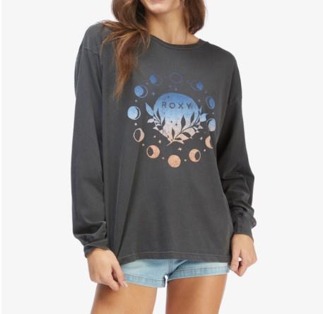 Roxy Moon Stars - T-shirt à manches longues pour femmes - EX-STOCK Canada