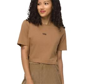Vans Flying V Crop Crew - Camiseta de manga corta recortada para mujer - EX-STOCK Canada