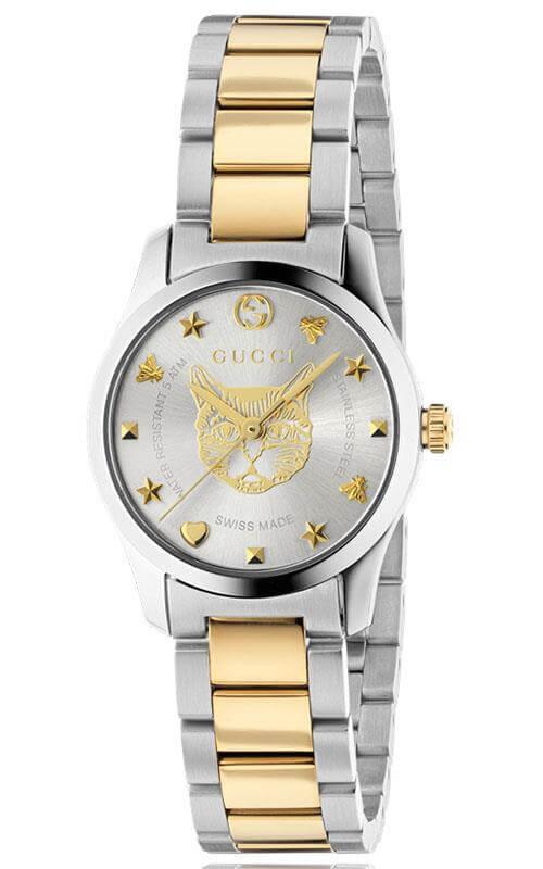 GUCCI G-Timeless Feline Dial Watch YA126596 - EX-STOCK Canada