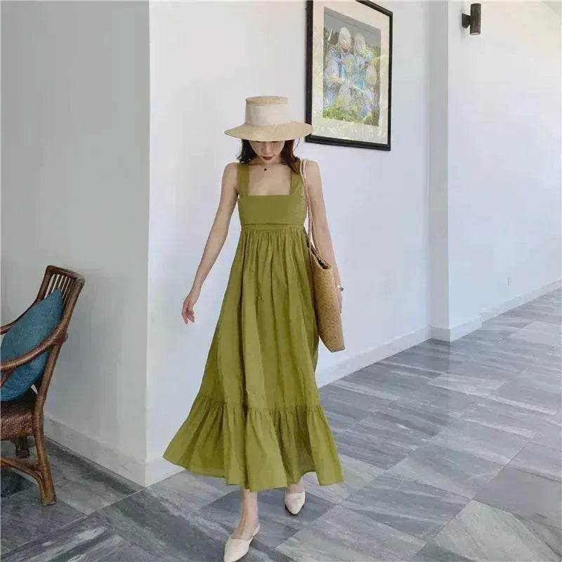 Sanya Travel Wear Slim Sling Beach Skirt Bali - EX-STOCK Canada