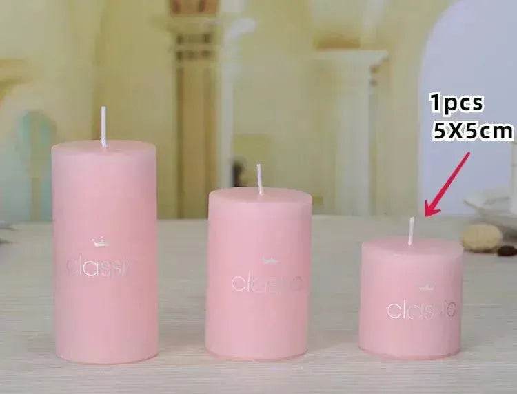 Scented Candle Classic Column Birthday Romantic - EX-STOCK Canada