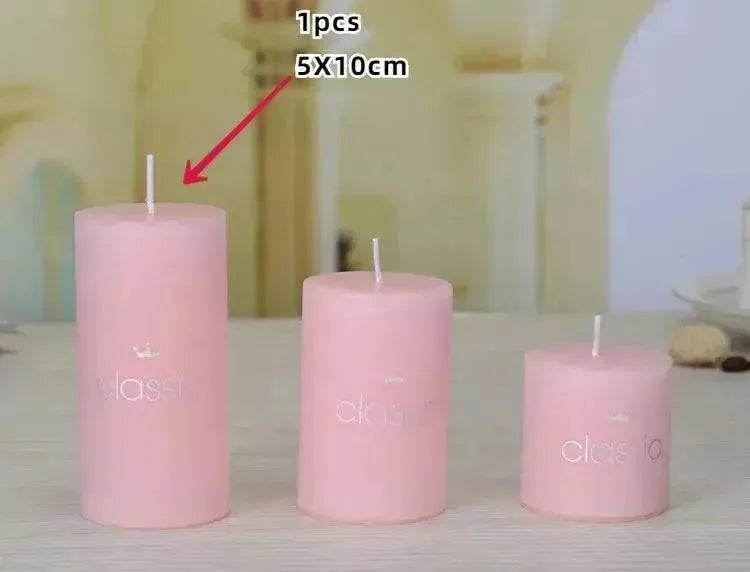 Scented Candle Classic Column Birthday Romantic - EX-STOCK Canada