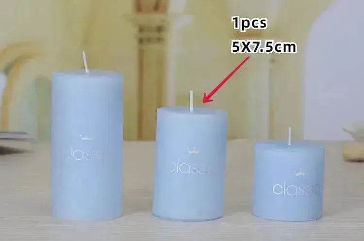 Scented Candle Classic Column Birthday Romantic - EX-STOCK Canada