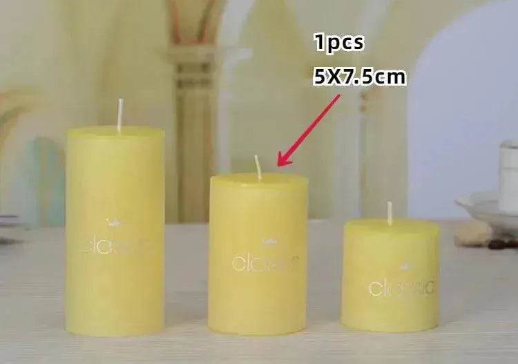 Scented Candle Classic Column Birthday Romantic - EX-STOCK Canada