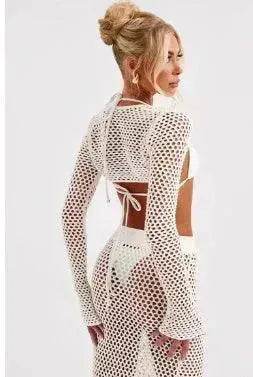 Seaside Vacation Sun Protection Beach Dress Suit - EX-STOCK Canada