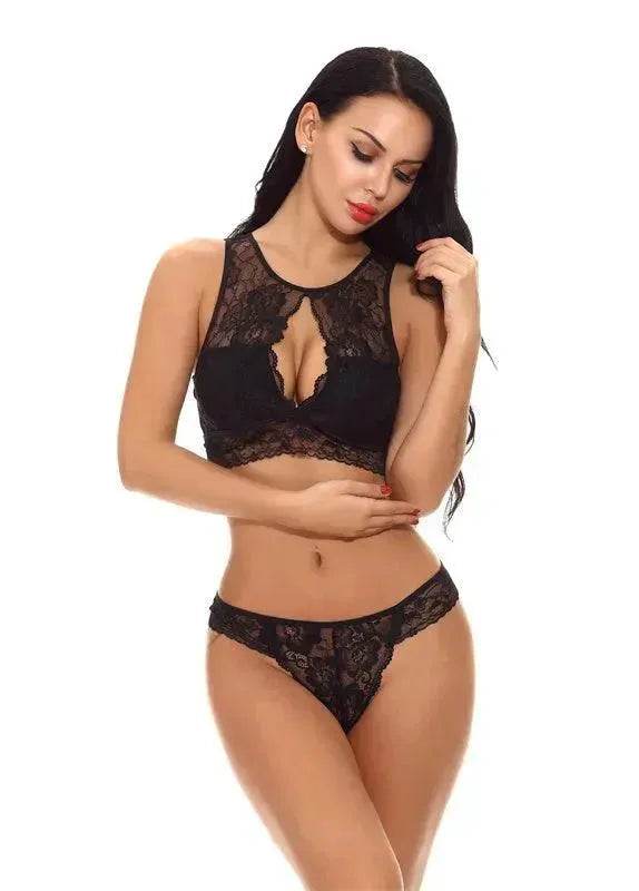 Charming Lingerie Lace Lingerie Set Perspective Lingerie Suit - EX-STOCK Canada