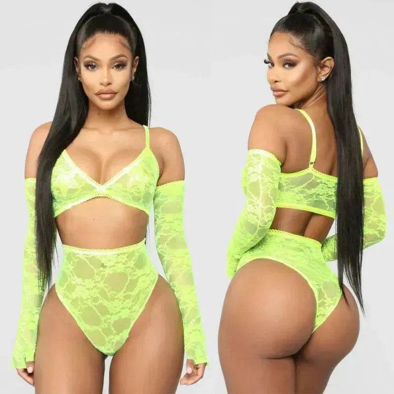 Charming lingerie lace nightdress - EX-STOCK Canada